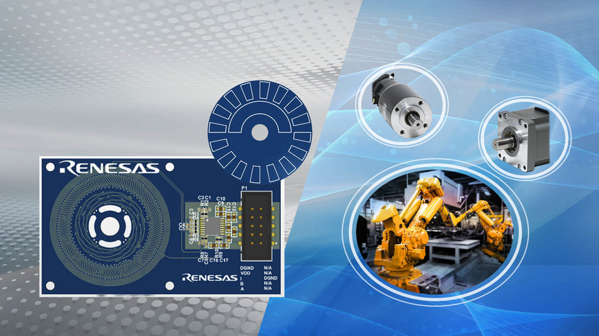 Renesas développe des technologies de détection de position des moteurs à induction optimisées en cout, de haute précision et robustes